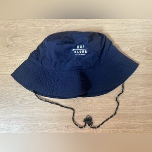 Packable Navy Bucket Hat